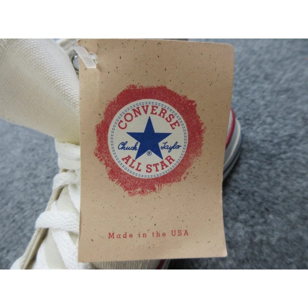 Vintage Converse Chuck Taylor All Star Shoes Boys Size 2 1/2 High Top USA 90s‎